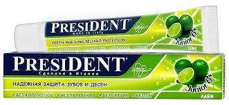 ПрезиДент паста зубная для детей Лайм от 6лет 50мл 223₽