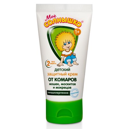 Мое Солнышко Крем от комаров с 1 года 50мл детский 284₽
