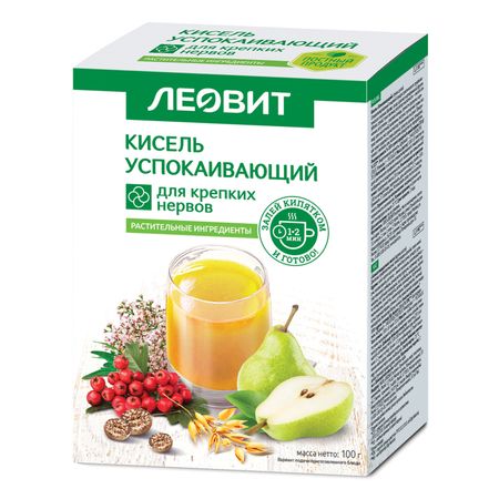 Леовит Кисель Успокаивающий 20г 5 пак 182₽
