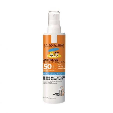 Ля Рош-Позе Антгелиос спрей д детей Дермо Педиатрис SPF50+ 200мл