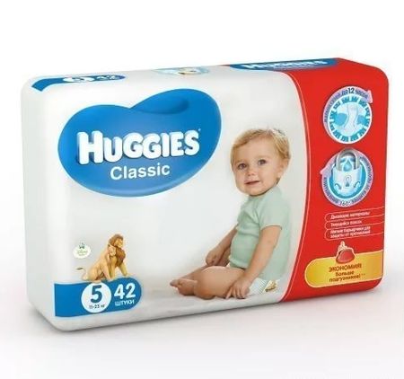 Хаггис подгузники Классик джуниор 11-25кг 40 42 1292₽