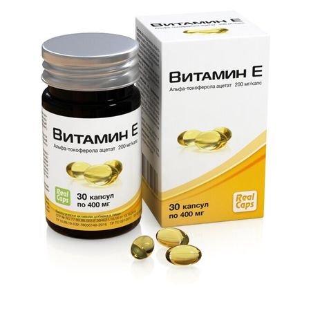 Альфа-Токоферола ацетат Вит E капс 400мг 30 211₽