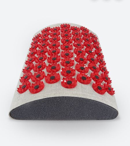 Иппликатор Кузнецова валик для поясницы магнитный красн.