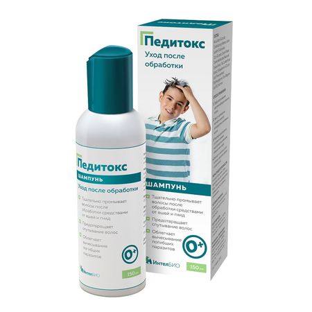 Педитокс шампунь д волос уход п обработки 150мл