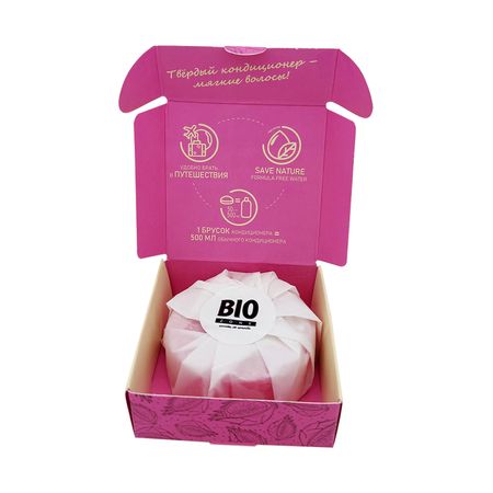 Биозон кондиционер твердый для объема волос питахайя и протеины пшеницы 50г 81₽