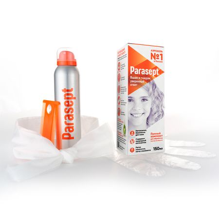 Парасепт Химик средство педикулицидное аэрозоль 150мл 987₽