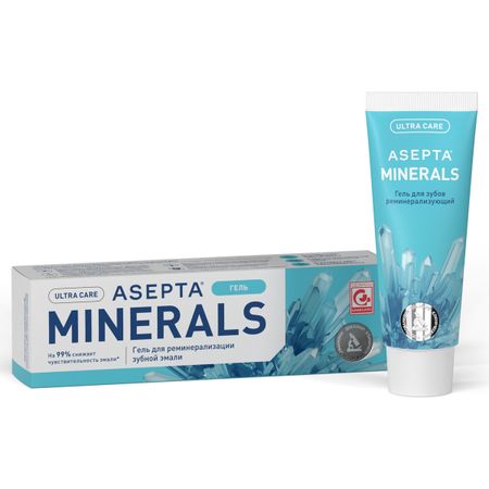Асепта гель для зубов реминерализующий 40г 307₽