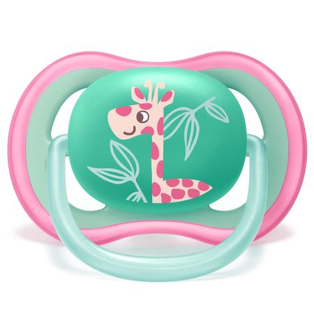 Филипс Авент ультра эйр пустышка с футляром 18 мес 2 SCF349 12 803₽