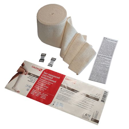 Лаума Бинт мед эласт компрес модель 6 малой растяжимости 8смх5м 771₽