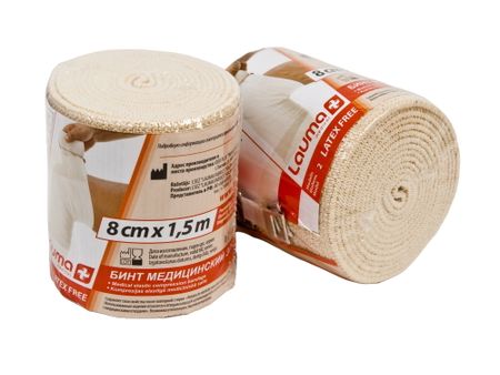 Лаума бинт эластичный медицинский 15мх8см 572₽