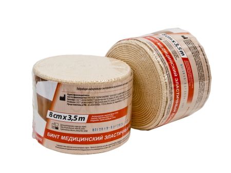 Лаума бинт эластичный медицинский 35мх8см 670₽