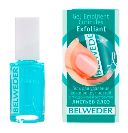 Бельведер гель д удаления кутикулы глицерин алоэ 8мл 322₽