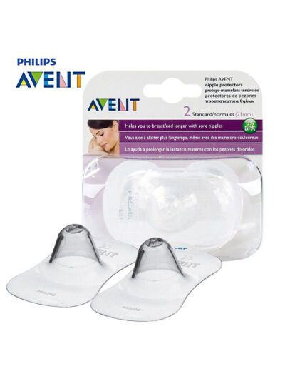 Филипс Авент защитные накладки на соски стандартные 2 SCF156 01 599₽