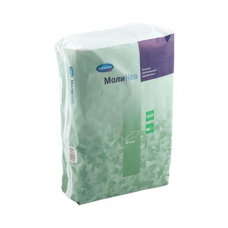 Молинеа пеленки при недержании впиточвысок 60x60см 10 1639040 265₽