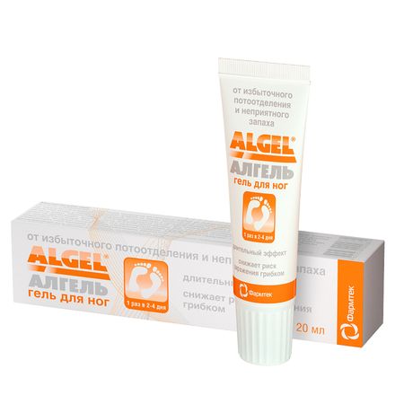 Алгель гель для ног туба 20мл 185₽