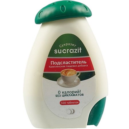 Сукразит заменитель сахара таб 500 382₽