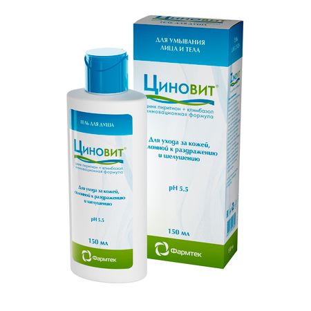 Циновит гель для душа 150мл 442₽