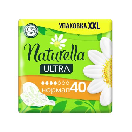 Натурелла прокладки ежедневные ультра нормал 40 185₽
