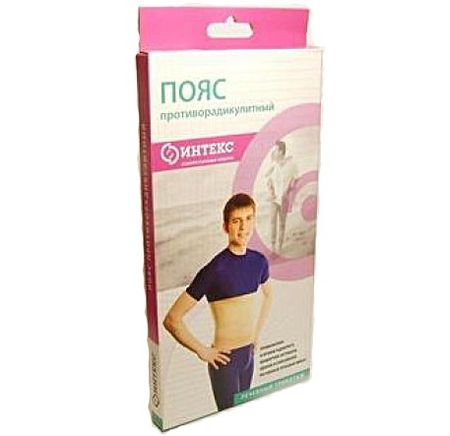 Интекс пояс ПЭП эластичный шерсть верблюда р6 606₽