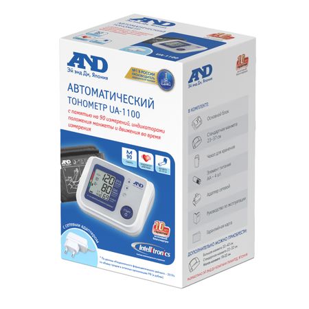 Эй энд Ди тонометр UA-1100 автомат 5094₽