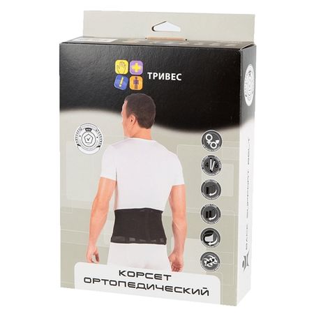 Тривес корсет Т-1555 ортопедический 109-122см рXL 1098₽