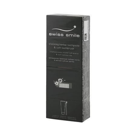 Свисс Смайл набор щетка зубная мягкая Женвапаста зубная витаминно-травяная 979511-950 5770₽