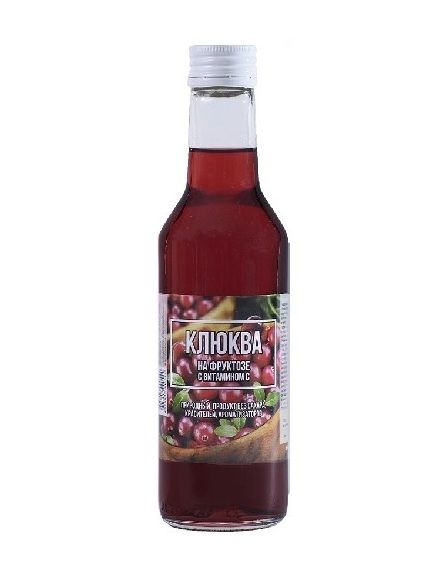 Астромар сироп Клюква на фруктозе 250мл 111₽