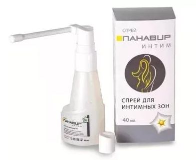 Панавир Интим спрей для интимных зон 40мл 429₽