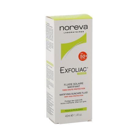 Норева Эксфолиак эмульсия солнцезащитная матирующая SPF50 40мл М76194 2188₽