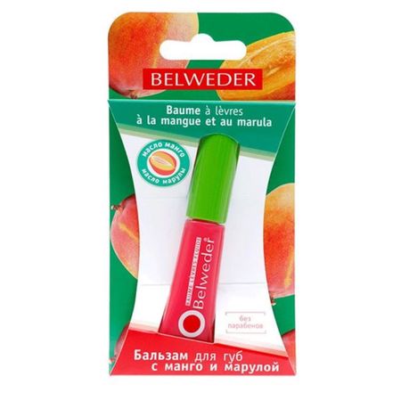 Бельведер бальзам д губ манго марула 7мл 429₽