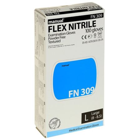 Хелиомед перчатки Мануал смотровые нитриловые пара рXL FN309 95₽