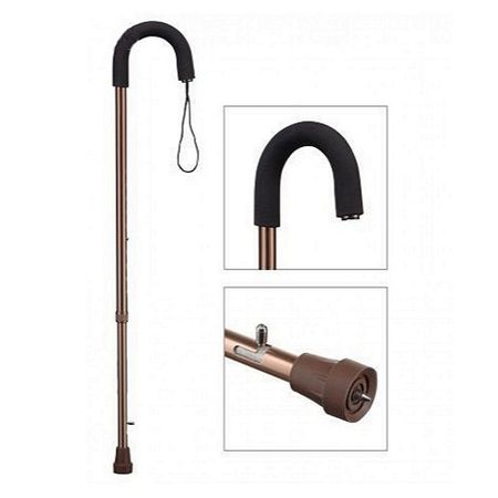 БВелл трость с УПС мягкая ручка 74-96см WR-413 1078₽