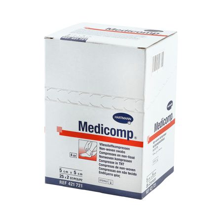 Медикомп салфетка стерильная 5х5см 25х2 242₽