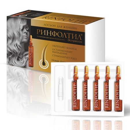 Ринфолтил амп Усиленная формула против выпадения волос д женщин кофеин 10 2725₽