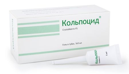 Кольпоцид гель для интравагввед 5мл 5 1224₽