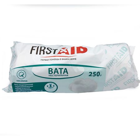 Ферстэйд вата медицинская хирургическая нестерильная 250г 172₽