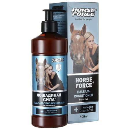 Лошадиная сила бальзам-ополаскиватель биоактивный 500мл 614₽