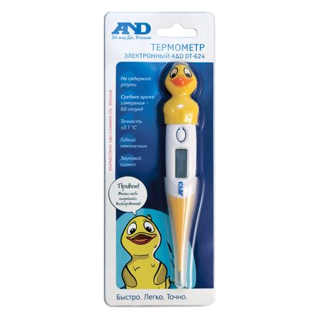Эй энд Ди термометр электронный держатель утка DT-624 282₽