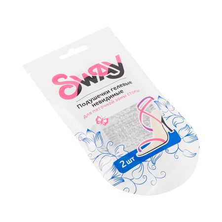 Свэй подушечки гелевые защитд пяточной зоны стопы 2 178₽