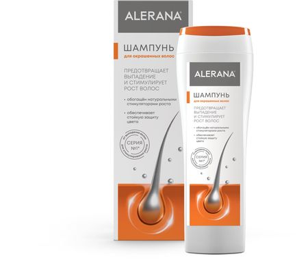 Алерана шампунь для окрашенных волос 250мл 477₽