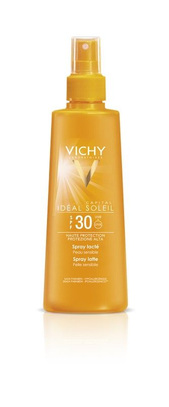Виши Капиталь Идеал Солей спрей д тела солнцезащитный SPF30 200мл M3017503