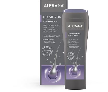 Алерана шампунь для мужчин для ежедневного ухода 250мл 477₽