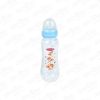 Бутылка babyland с силиконовой соской классическая 240мл с 6мес голубая