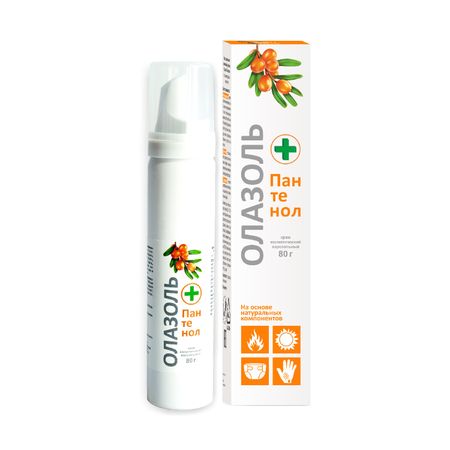 ОлазольПантенол косметический аэрозольный крем 80г 1 214₽