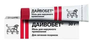 Лекарственное средство Дайвобет Мазь 30 г