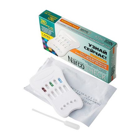 Наркочек тест мультипанель д выявления опиатов морфин героин 226₽