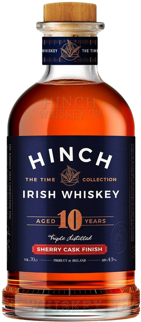 Hinch Sherry Cask Finish 10 Years Old Irish Whisky