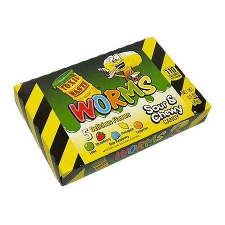 Жевательный мармелад Toxic Waste Worms, 85гр