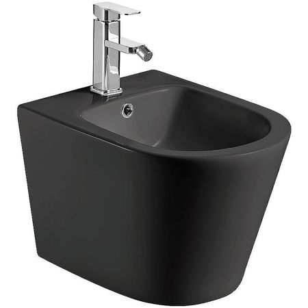 Биде AQUAme AQM2101MB подвесное Черное матовое 20000₽