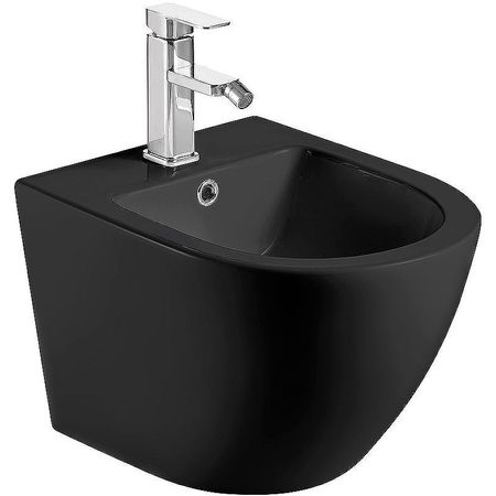 Биде AQUAme AQM2102MB подвесное Черное матовое 20000₽